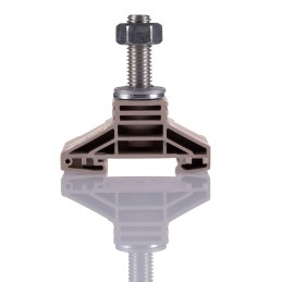 1 pcs - Weidmuller WF 12 Series Brown Stud Terminal, 120mm², Single-Level, Bolt Termination