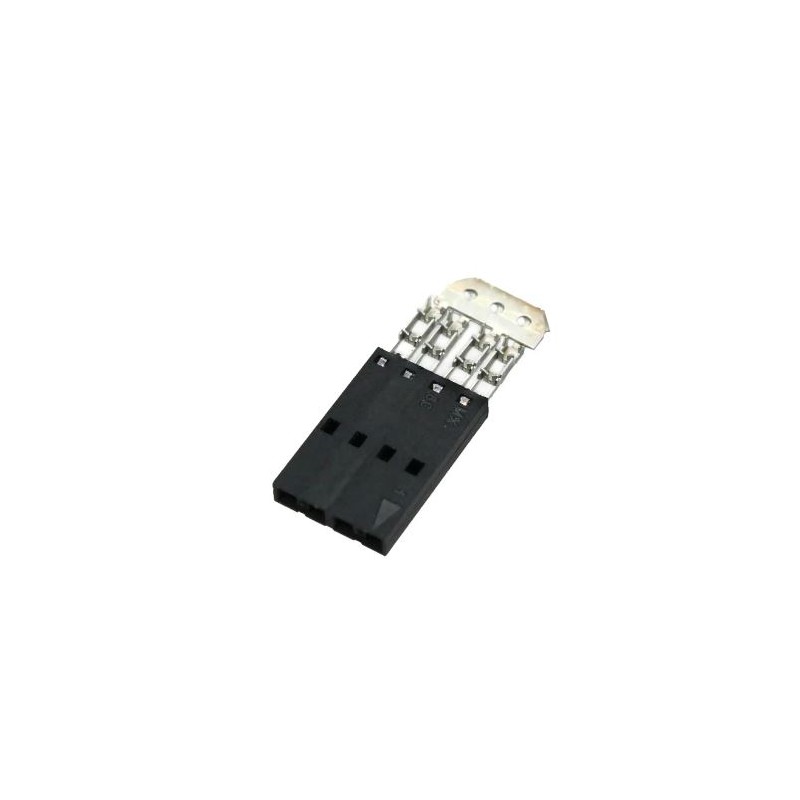 1590 pcs - Molex, 70400 Female Crimp Connector Housing, 2.54mm Pitch, 4 Way, 1 Row