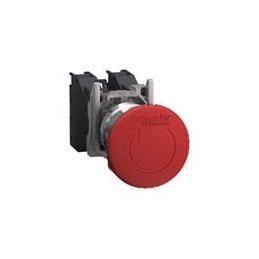 1 pcs : XB4BS8445GEX - Industrial Panel Mount Indicators / Switch Indicators Haz Loc - Emergency Stop Turn To Release