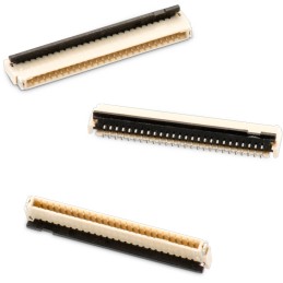 1 pcs - Wurth Elektronik, WR-FPC 0.5mm Pitch 50 Way Horizontal Receptacle FPC Connector, ZIF