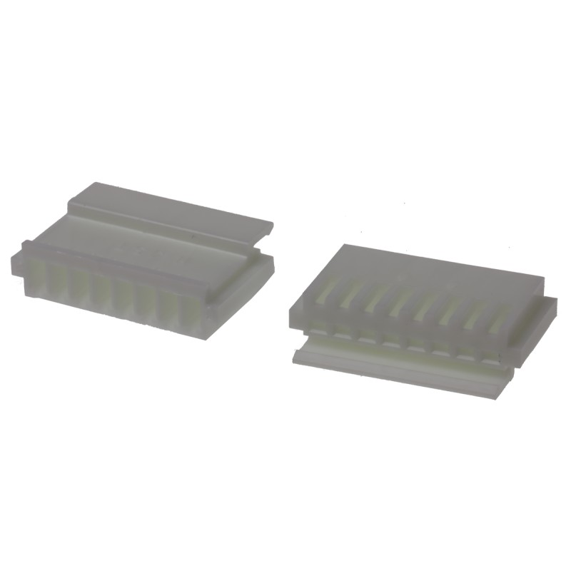 10 pcs - JST, NH Female Connector Housing, 2.5mm Pitch, 8 Way, 1 Row