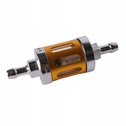 Aluminum and glass fuel filter cross atv quad