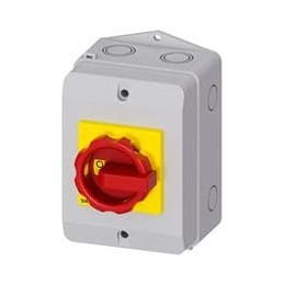 1 pcs : 3LD21640TB530US2 - Control Switches DISC SW 25A N4X SCW ROT HDL R/Y 3P