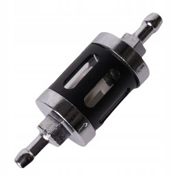 Aluminum and glass fuel filter cross atv quad