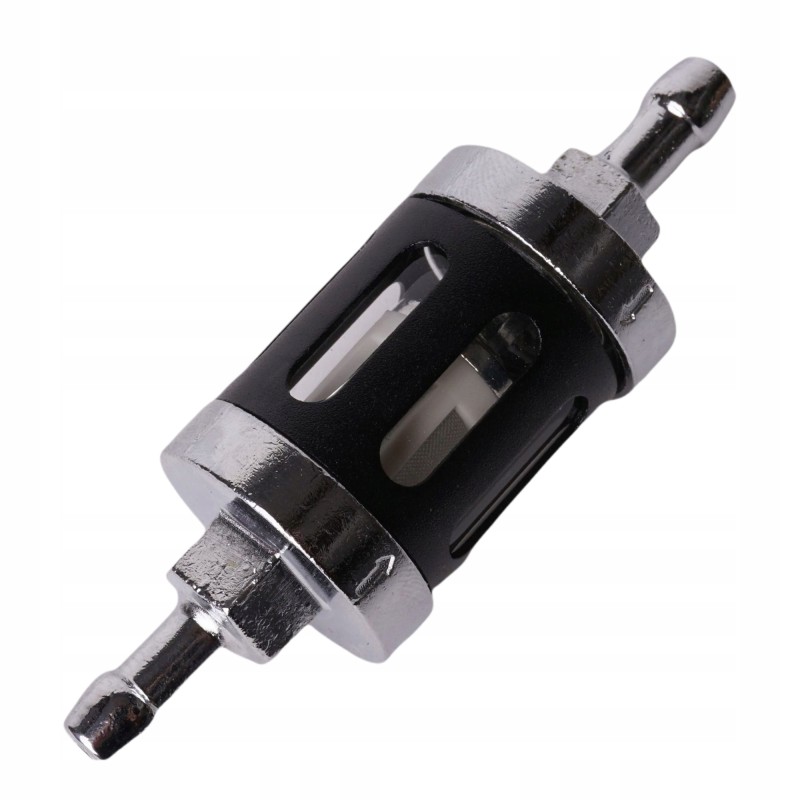 Aluminum and glass fuel filter cross atv quad