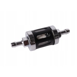 Aluminum and glass fuel filter cross atv quad