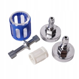 Aluminum and glass fuel filter cross atv quad