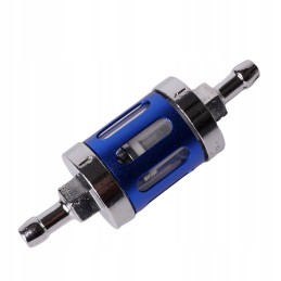 Aluminum and glass fuel filter cross atv quad