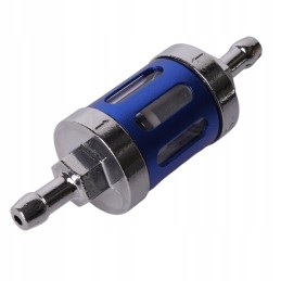 Aluminum and glass fuel filter cross atv quad