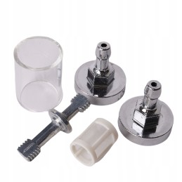 Aluminum and glass fuel filter cross atv quad