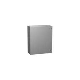 1 pcs : EN4SD12126GY - Electrical Enclosures N4,12 Eclipse encl. - 12 x 12 x 6' - Steel/Gray - Wallmount