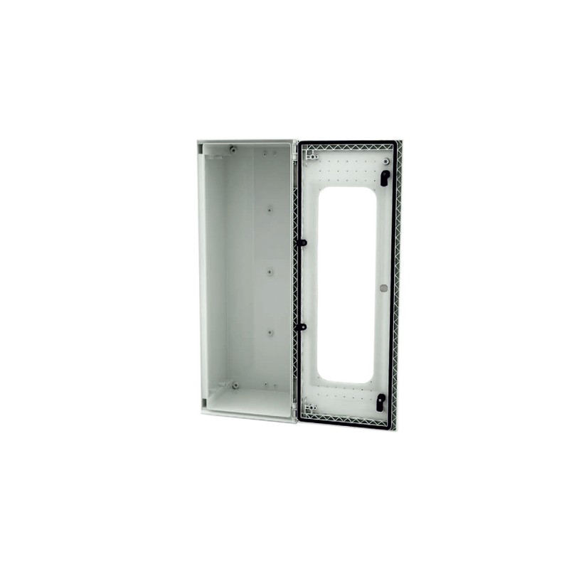 1 pcs - RS PRO Fibreglass Reinforced Polyester Wall Box, IP66, Viewing Window, 800 mm x 300 mm x 230mm