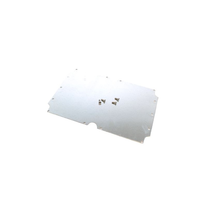 1 pcs - Hammond Steel Mounting Plate, 160mm W, 240mm L for Use with 1554 & 1555 VA, VA2 & VB2 Enclosures, VB