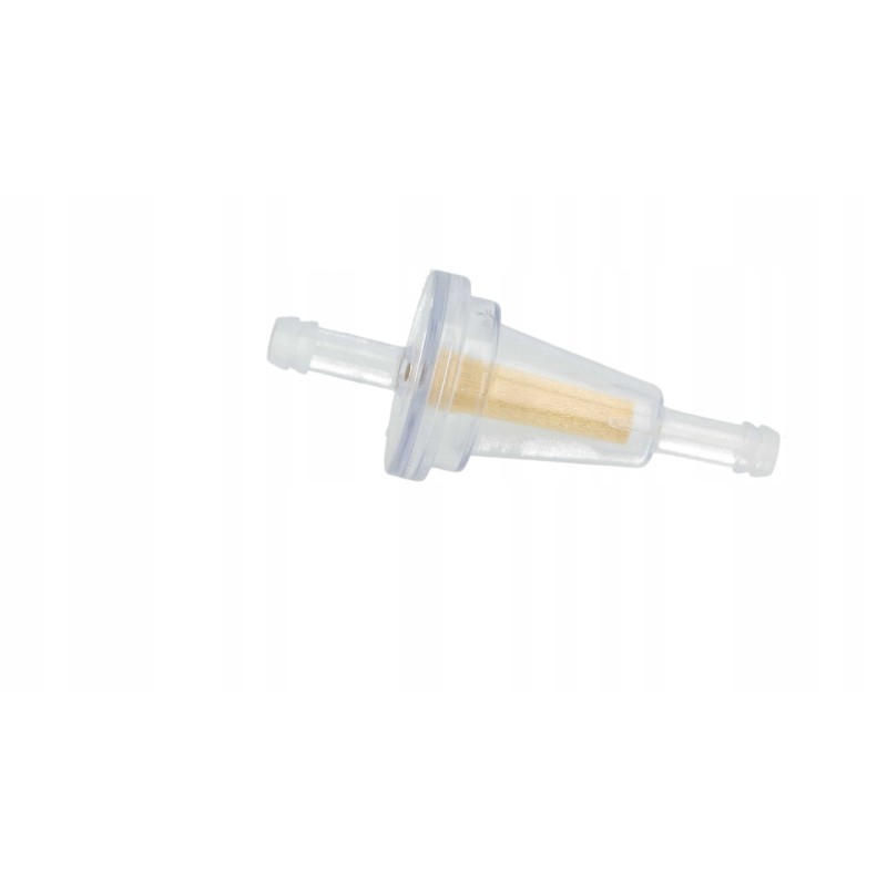 Flow-through fuel filter 6mm