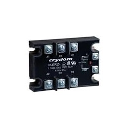 1 pcs : A53TP25D-10 - Solid State Relays - Industrial Mount PM IP00 3P-SSR 530 VAC/25A,90-280V,RN