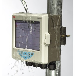 1 pcs - ABB SM503FCB, 3 Input Channels, 4 Output Channels, Videographic Chart Recorder Measures Current, Resistance,