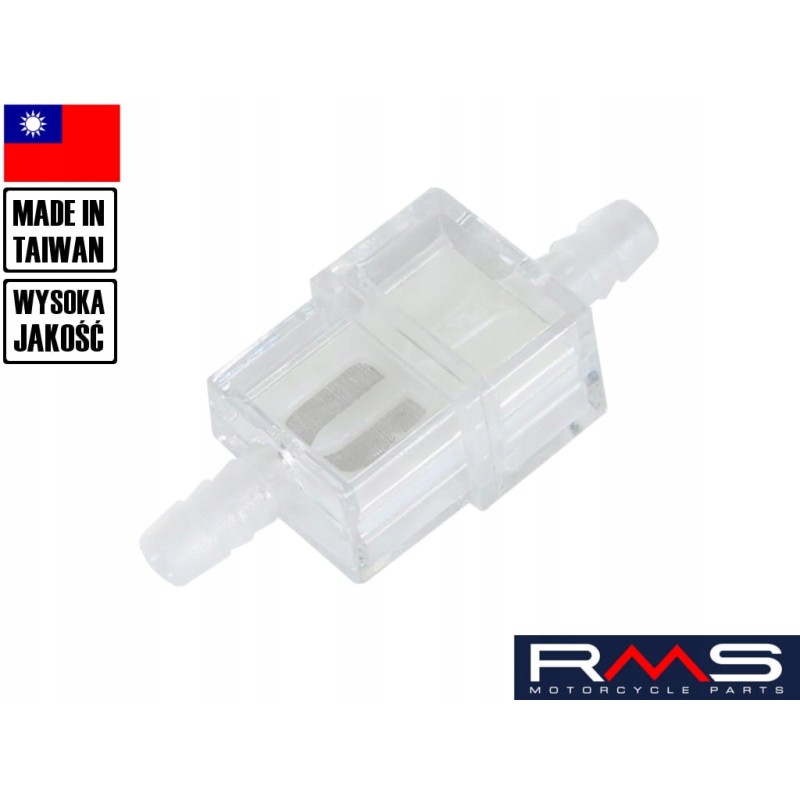 Attaco turbo fi 7 mm fuel filter, white taiwan