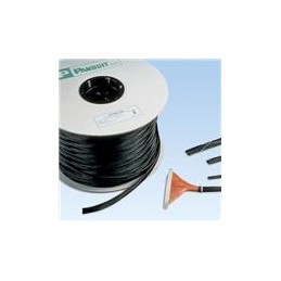 1 pcs : SE38P-TR0 - Spiral Wraps, Sleeves, Tubing & Conduit EXP SLV BLK 3/8 200' ROLL