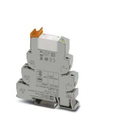 10 pcs - Phoenix Contact PLC-RSC-230AC/21-21/SO46/HI Series Relay Module, DIN Rail Mount, 60V dc Coil, DPDT, 6A Load