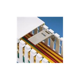 1 pcs : FWR-C - Wire Ducting & Raceways RETAINER TYPE F PVC 1.5 - 4