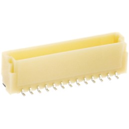 5 pcs - JST SH Series Straight Surface Mount PCB Header, 13 Contact(s), 1.0mm Pitch, 1 Row(s), Shrouded