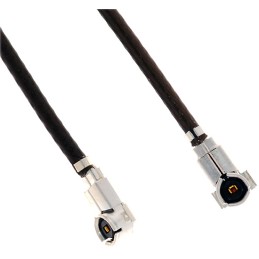 1 pcs - Hirose Male W.FL to Male W.FL Coaxial Cable, 100mm, Terminated