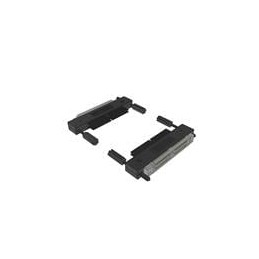 1 pcs : HQCD-060-40.00-TEU-SEU-1-B - Ribbon Cables / IDC Cables 0.50 mm Q Strip Coax Cable Assembly