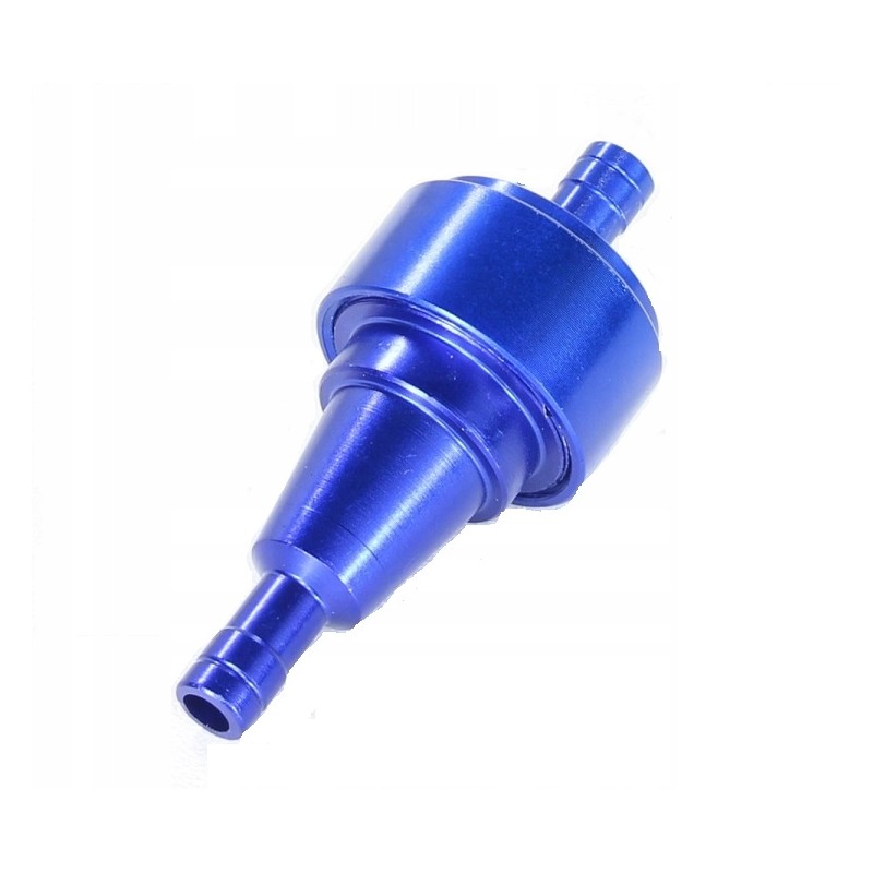Pocket tuning fuel filter, blue, 6mm