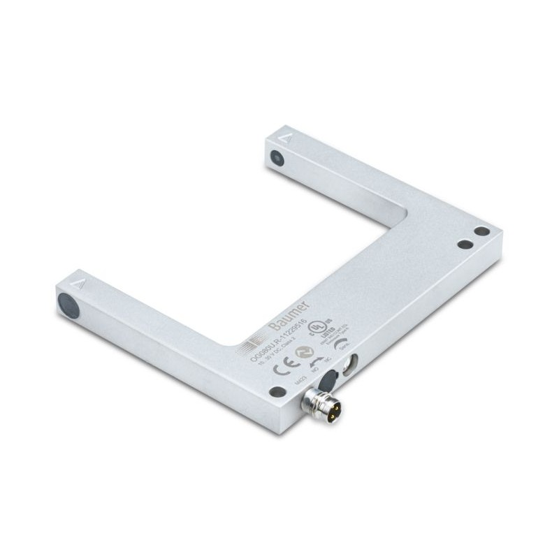 1 pcs - Baumer Fork Sensor Photoelectric Sensor, Fork Sensor, 80 mm Detection Range