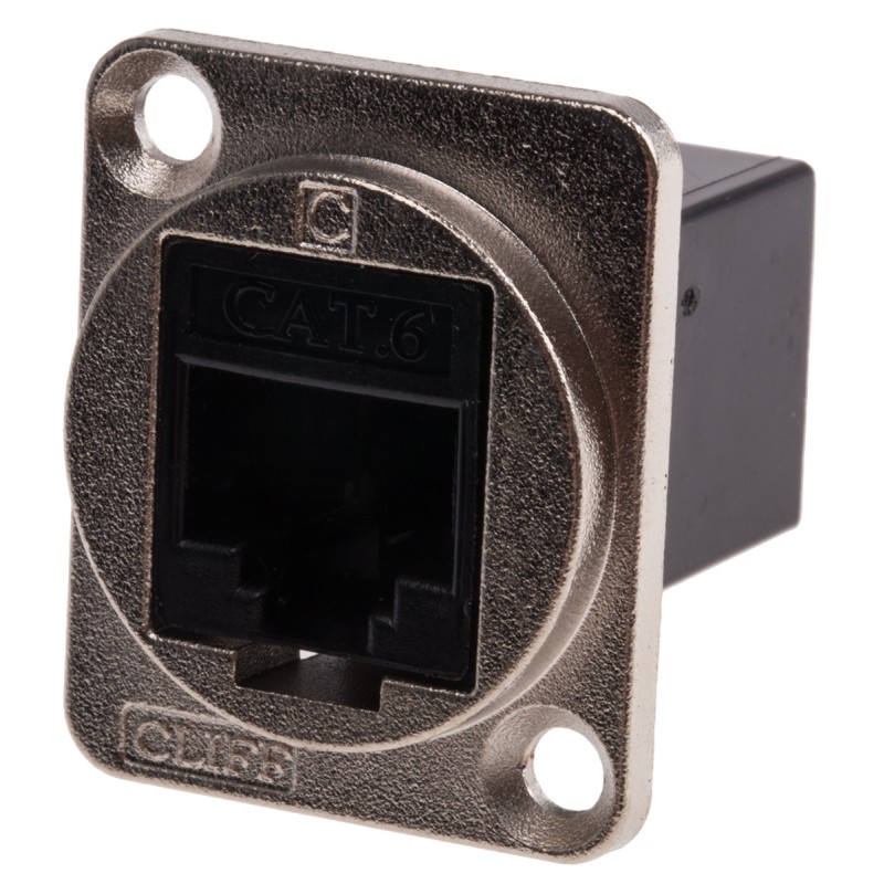 1 pcs - RS PRO RJ45 Feedthrough Connector, Cat6, UTP