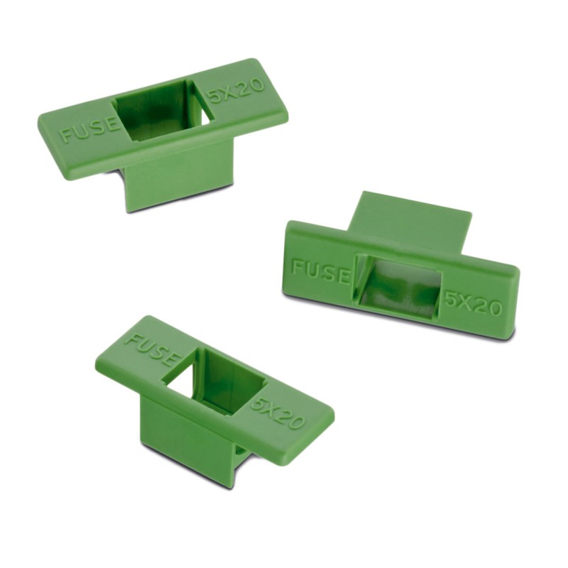 10 pcs - Wurth Elektronik PA Base Mount Fuse Holder Cover for 5 x 20mm Fuse