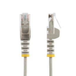 1 pcs - StarTech.com Cat6 Male RJ45 to Male RJ45 Ethernet Cable, U/UTP, Grey PVC Sheath, 0.5m, Low Smoke Zero Halogen (LSZH)