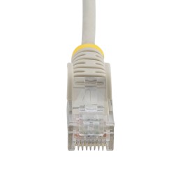 1 pcs - StarTech.com Cat6 Male RJ45 to Male RJ45 Ethernet Cable, U/UTP, Grey PVC Sheath, 0.5m, Low Smoke Zero Halogen (LSZH)