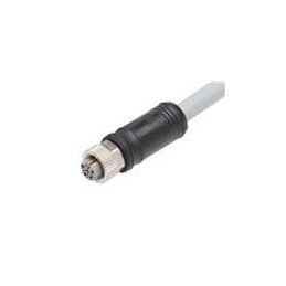 1 pcs : 1205000205 - Sensor Cables / Actuator Cables M12 Single-Ended Cordset 5 Poles Female to Pigtail 14 AWG Gray 15.0m Lngth