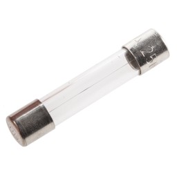 10 pcs - SIBA 2A F Glass Cartridge Fuse, 6.3 x 32mm