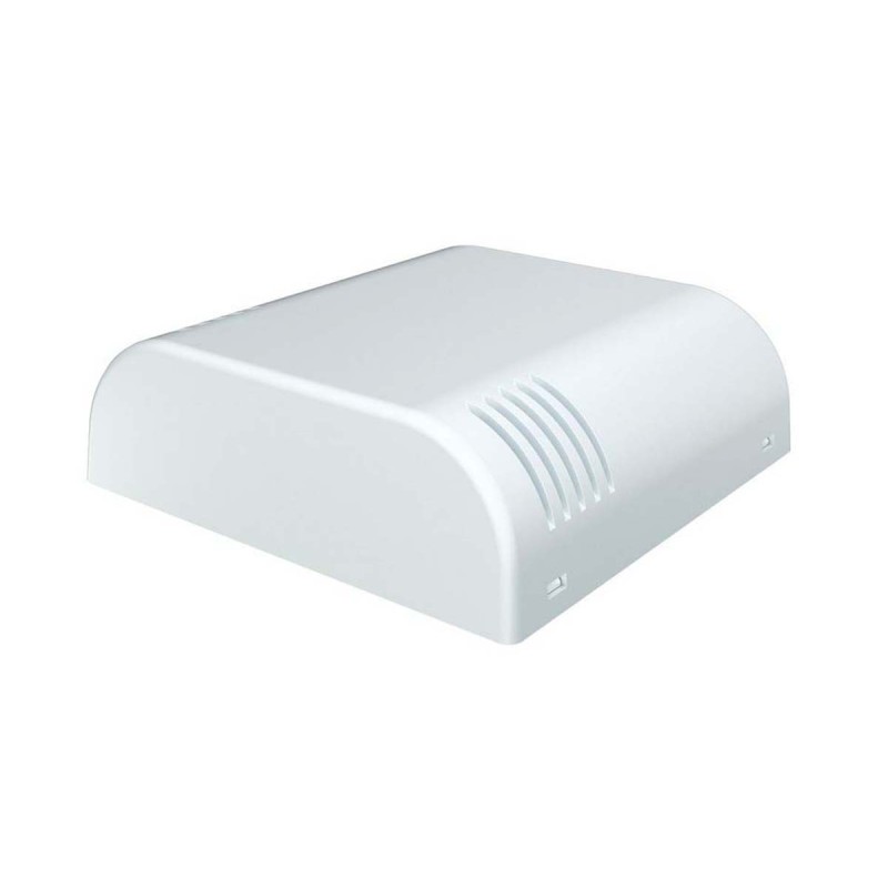 1 pcs - Italtronic Thermo 80 Series White ABS Enclosure, White Lid, 80 x 80 x 20.2mm