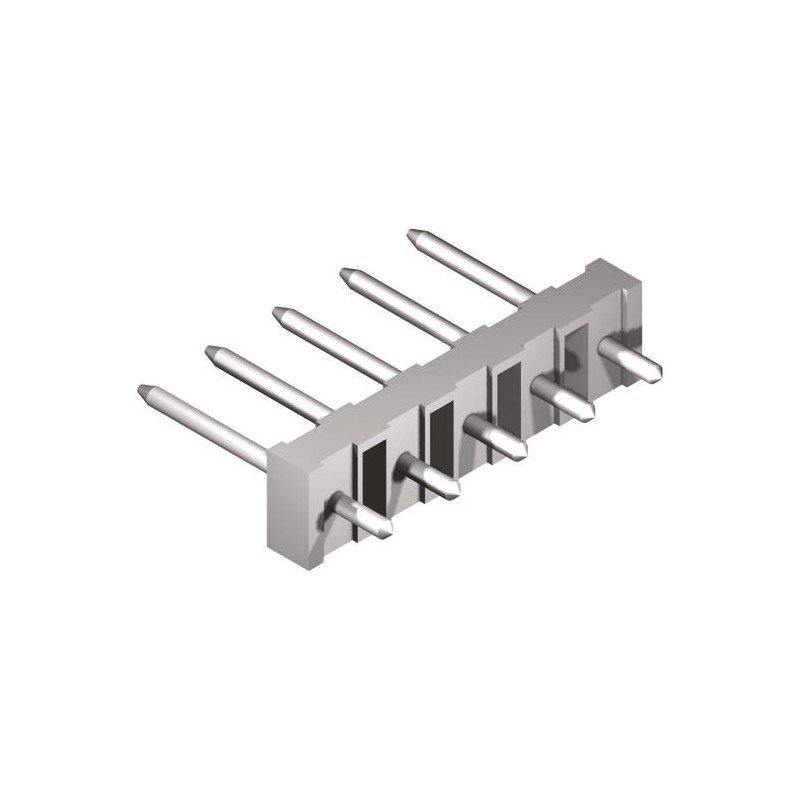 10 pcs - Molex KK 508 Series Straight Through Hole Pin Header, 4 Contact(s), 5.08mm Pitch, 1 Row(s), Unshrouded