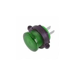 1 pcs : CNX722C500FVT - LED Panel Mount Indicators 22MM GREEN FLEXVOLT SOLDER TERMINALS