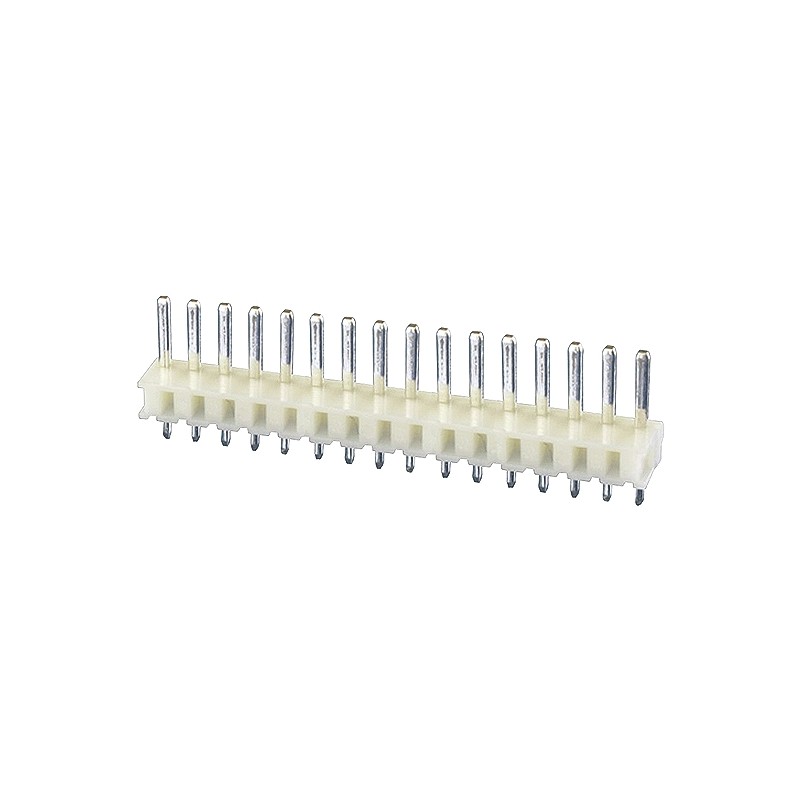 10 pcs - JST NH Series Straight Through Hole Pin Header, 16 Contact(s), 2.5mm Pitch, 1 Row(s), Unshrouded