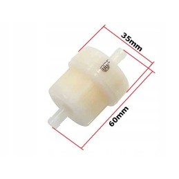 Universal fuel filter 6mm, standard new