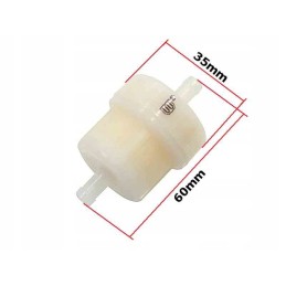 Universal fuel filter 6mm, standard new