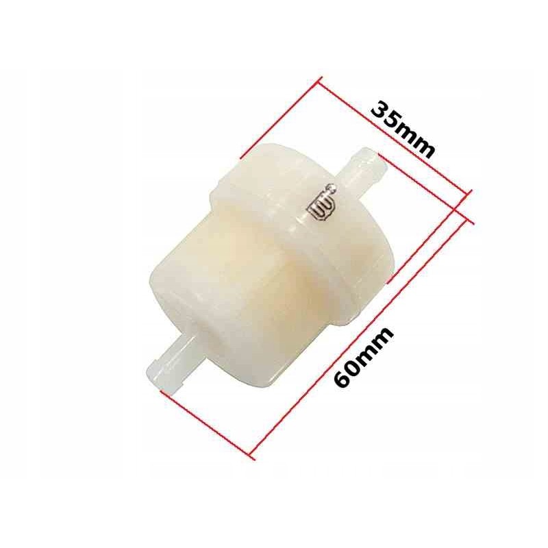 Universal fuel filter 6mm, standard new