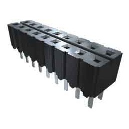 1 pcs - Samtec CES Series Straight Through Hole Mount PCB Socket, 20-Contact, 1-Row, 2.54mm Pitch, Solder Termination