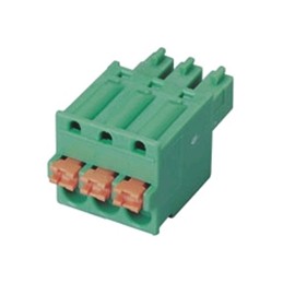 10 pcs - RS PRO 3.5mm Pitch 3 Way Right Angle Pluggable Terminal Block, Plug, Through Hole, Screw Termination