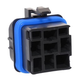 2 pcs - Delphi, Metri-Pack 630 Automotive Connector Socket 4 Way, Crimp Termination