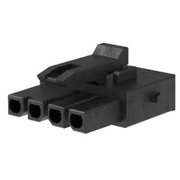 20 pcs - Molex, 215759-1004 Receptacle Crimp Connector Housing, 3mm Pitch, 4 Way, 1 Row Horizontal
