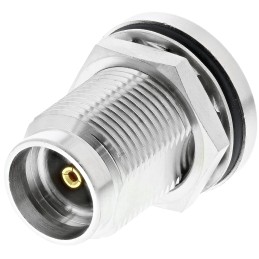 1 pcs - IMS, jack Panel Mount N Connector, 50Ω, Solder Termination, Straight Body