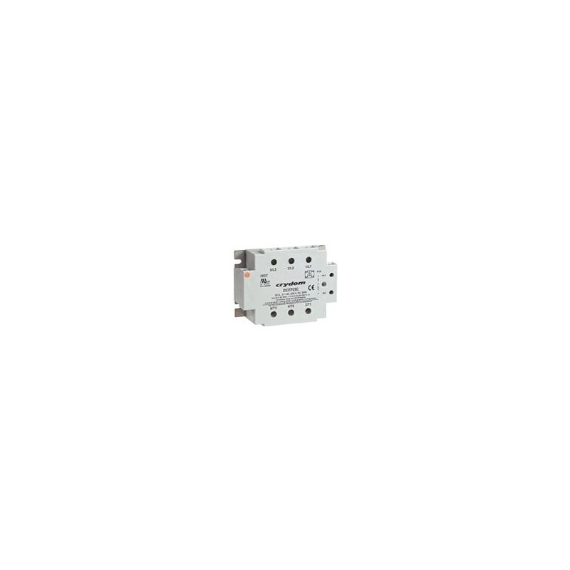 1 pcs : D53TP25C-10 - Solid State Relays - Industrial Mount IP20, 600VAC, 25A 3 Phase SSR, Ran