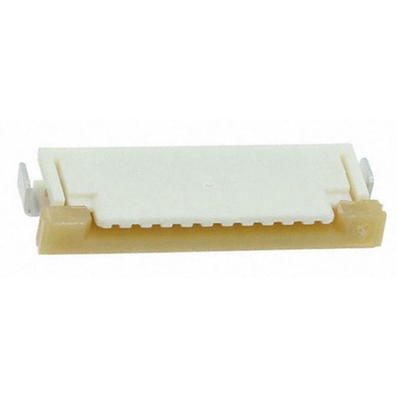 10 pcs - Molex, Easy On, 52207 1mm Pitch 11 Way Right Angle Female FPC Connector, ZIF Top Contact