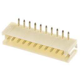 10 pcs - JST ZH Series Top Entry Surface Mount PCB Header, 10 Contact(s), 1.5mm Pitch, 1 Row(s), Shrouded
